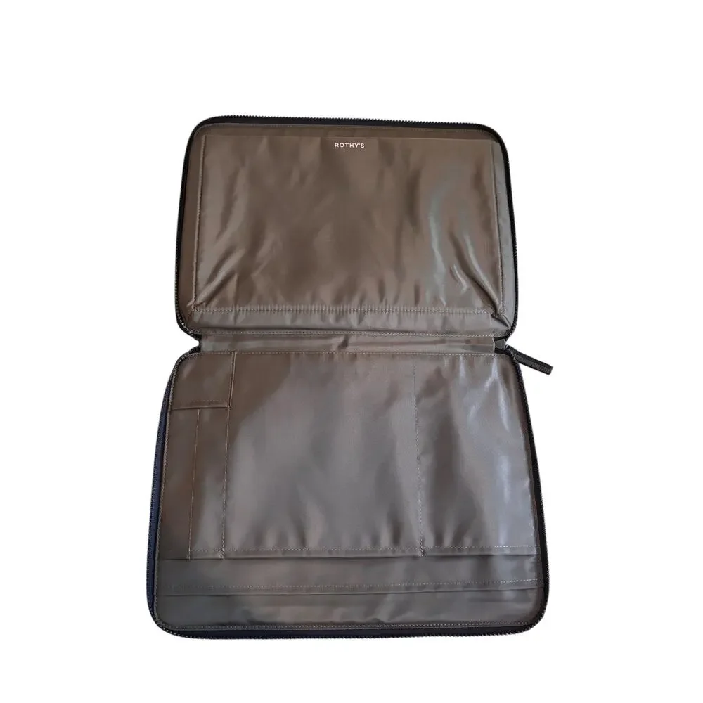 Rothy's Camo Laptop Sleeve Navy Olive Washable Case NWT
